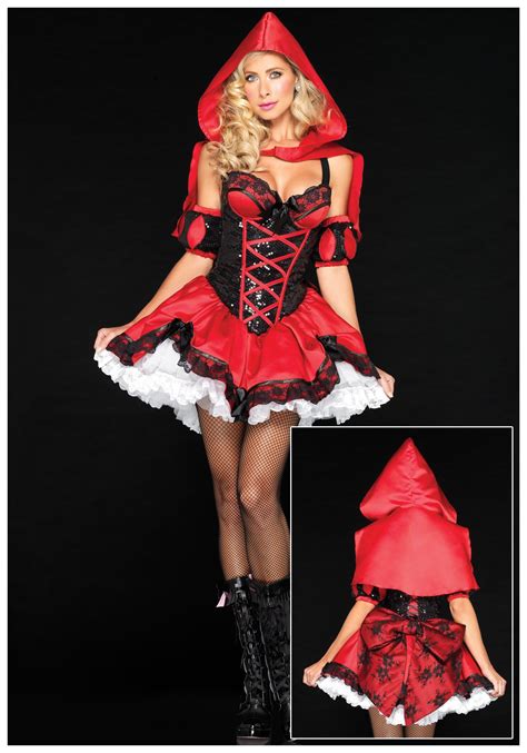 sexy red costume|Amazon.com: Little Red Riding Hood Costume For Women.